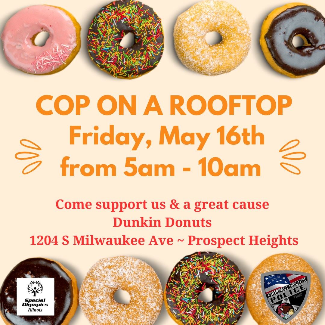 Cop on Roof Top Event