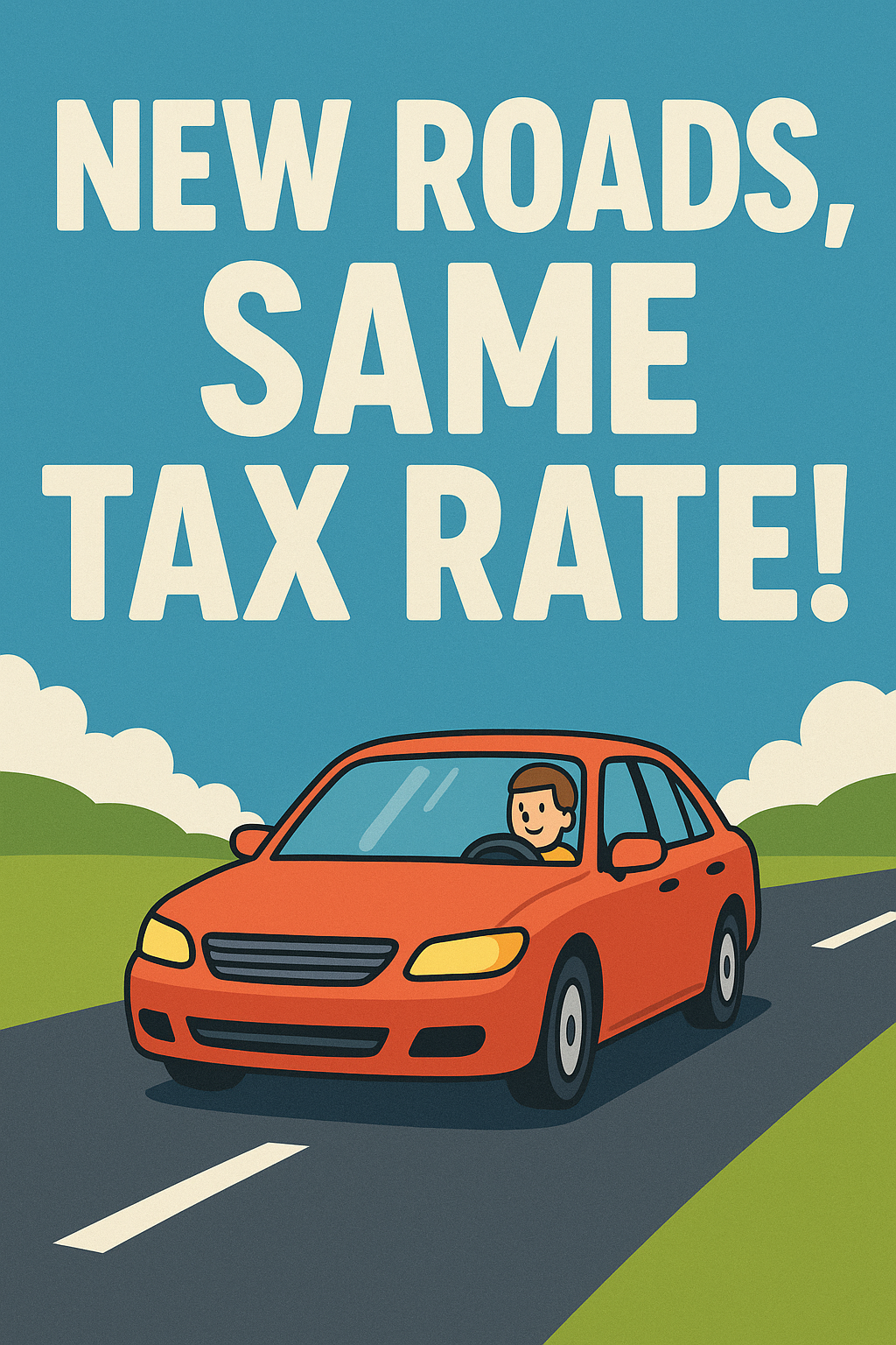 New Roads Same Tax Rate